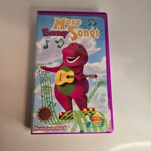 Barney: More Barney Songs (VHS, 1999)
